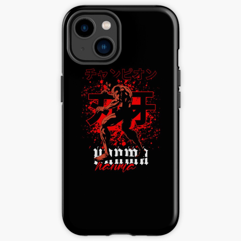 Baki Hanma Fighting Spirit Design Iphone Case