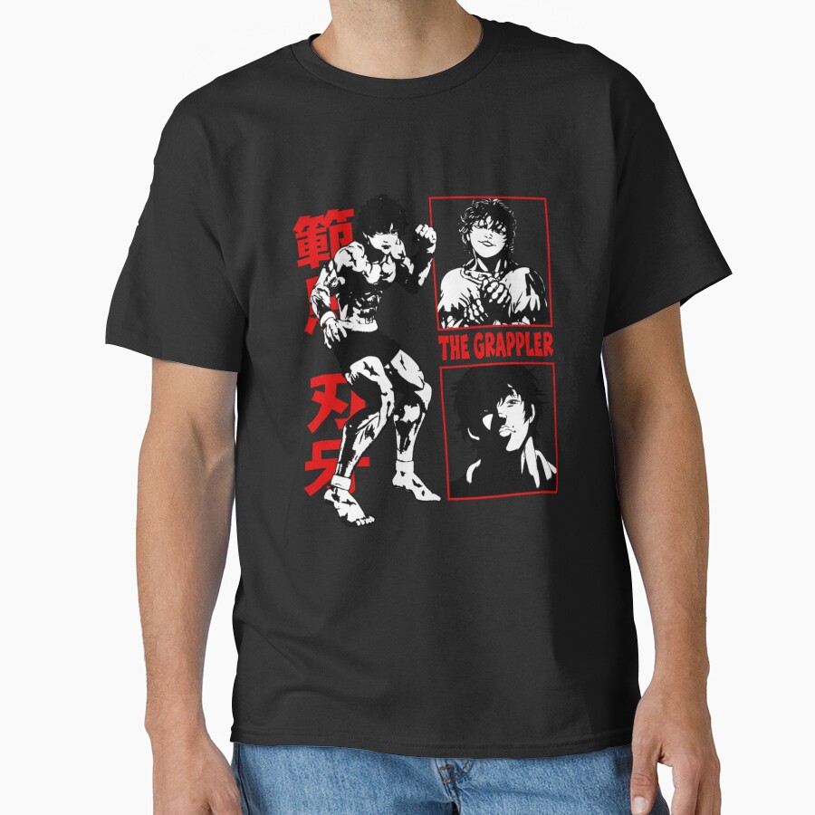 Best Selling The Grappler Baki Hanma T-shirt - Image 2