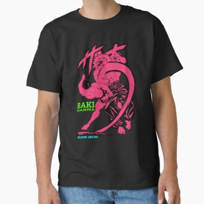 Best Selling Baki Hanma Colorfull T-shirt