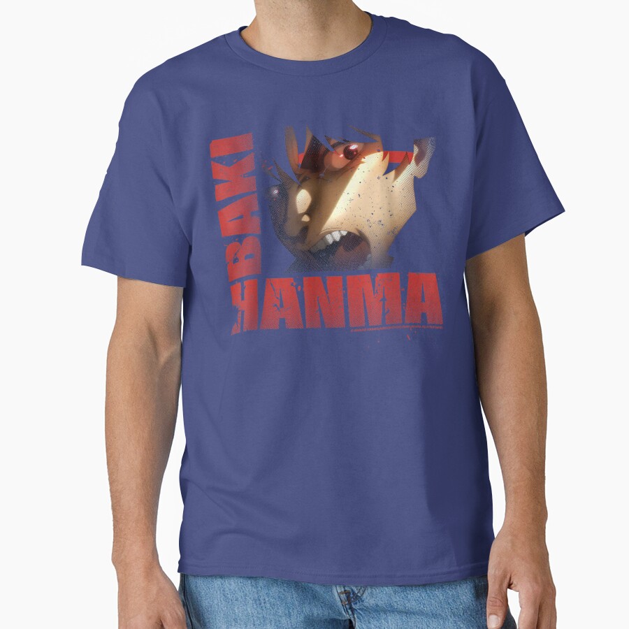 Anime Baki Hanma Bloodline The Grappler T-shirt - Image 4