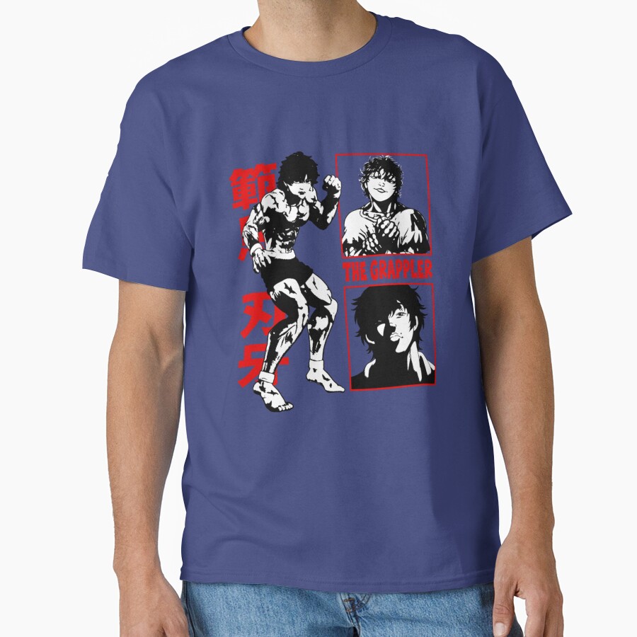 Best Selling The Grappler Baki Hanma T-shirt - Image 4