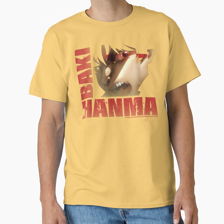 Anime Baki Hanma Bloodline The Grappler T-shirt - Image 6