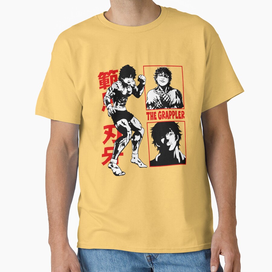 Best Selling The Grappler Baki Hanma T-shirt - Image 6