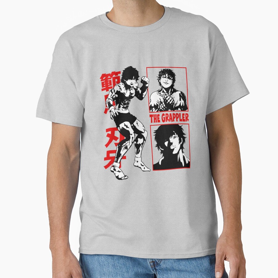 Best Selling The Grappler Baki Hanma T-shirt - Image 3