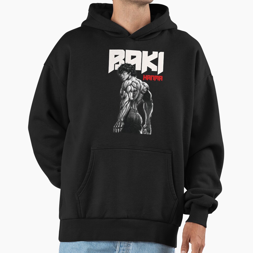 Anime Baki Hanma Muscular Physique Hoodie - Image 2
