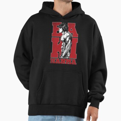 Anime Baki Hanma The Grappler Vintage Hoodie
