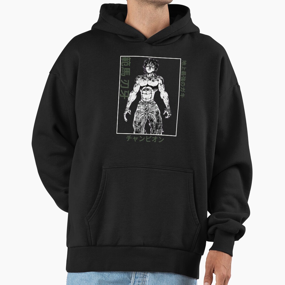 Hot Design Baki Hanma Vinatge Hoodie