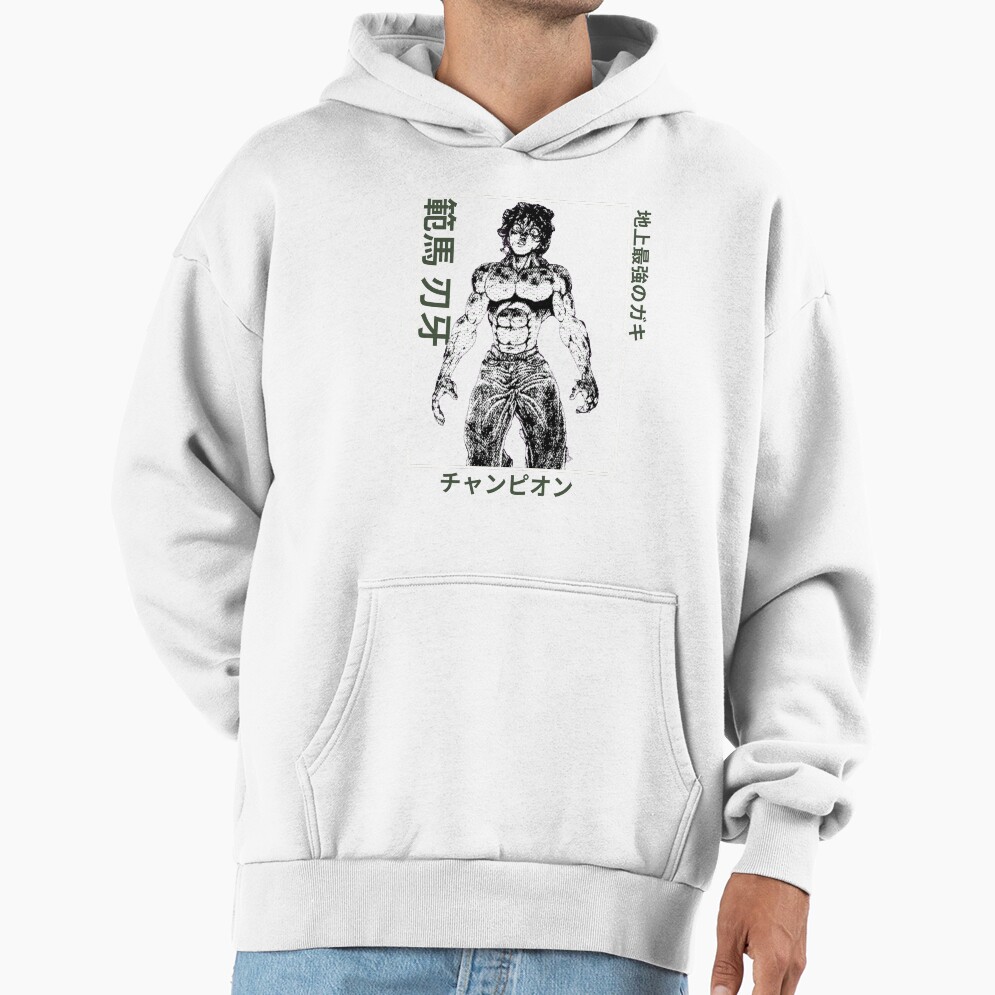 Hot Design Baki Hanma Vinatge Hoodie - Image 2