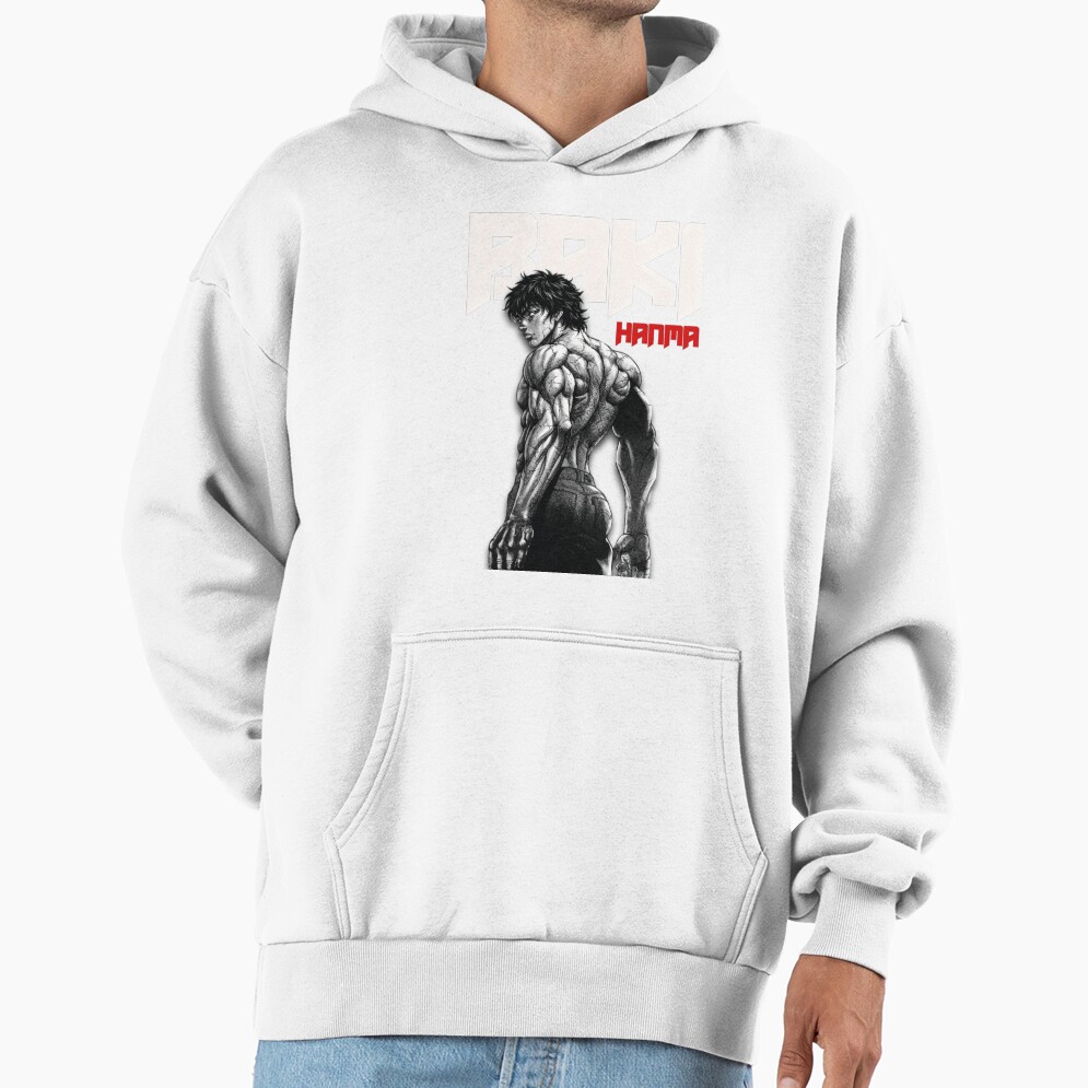 Anime Baki Hanma Muscular Physique Hoodie