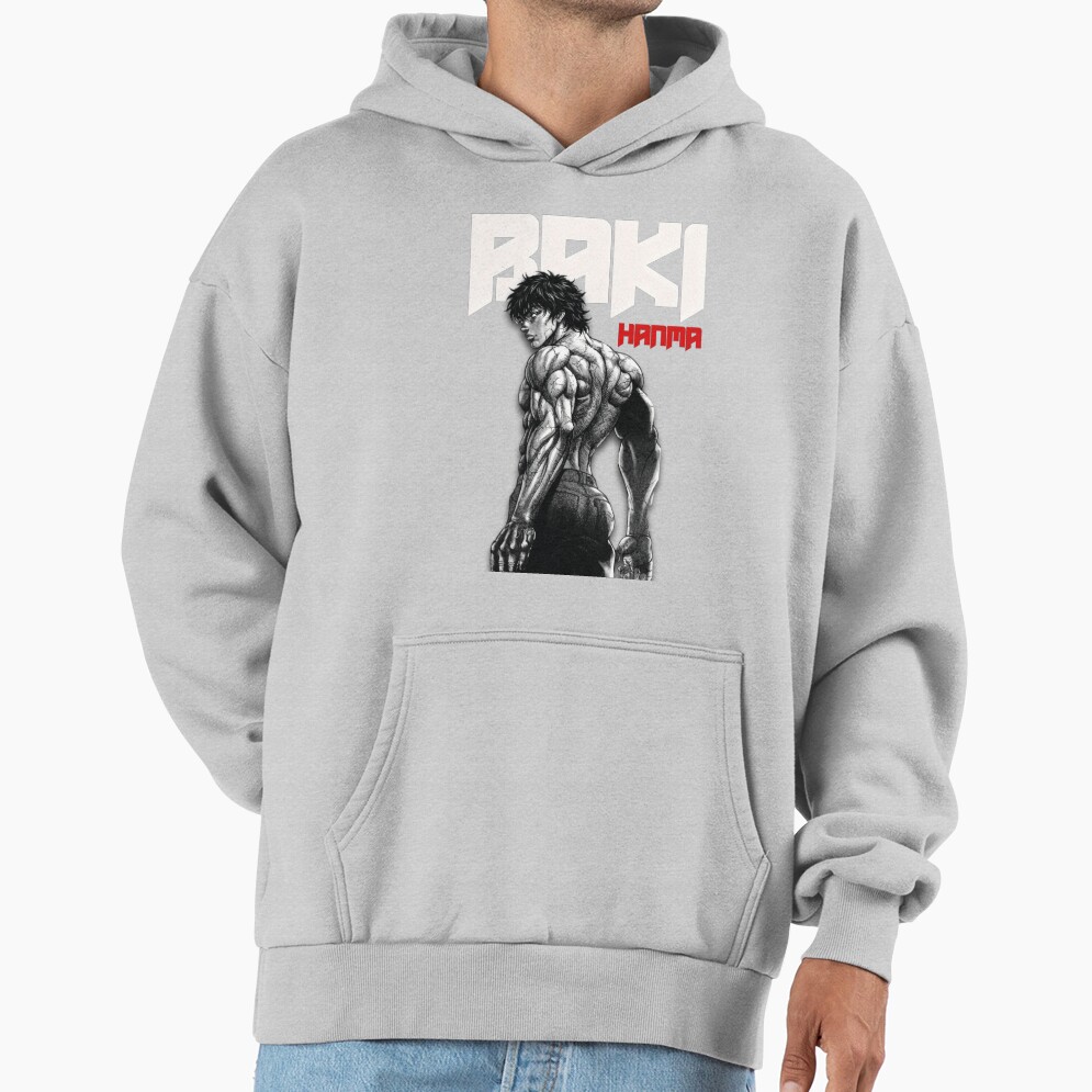 Anime Baki Hanma Muscular Physique Hoodie - Image 4