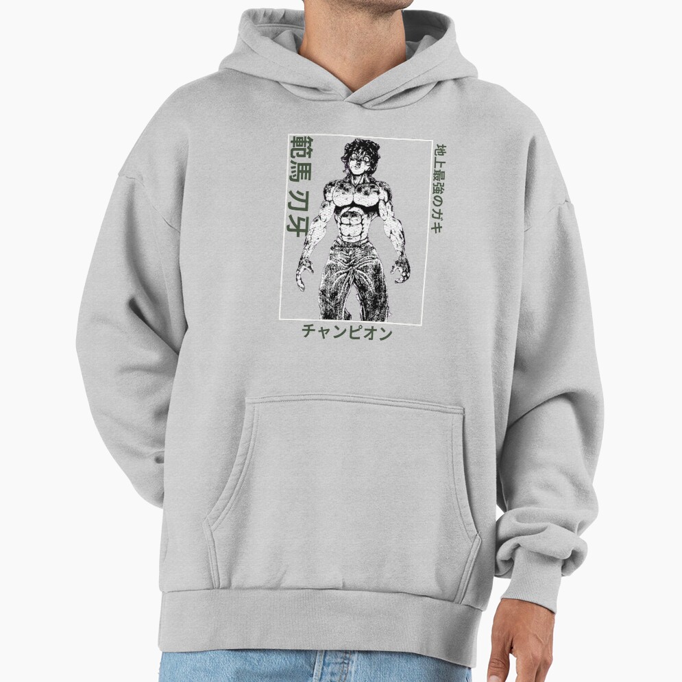 Hot Design Baki Hanma Vinatge Hoodie - Image 4
