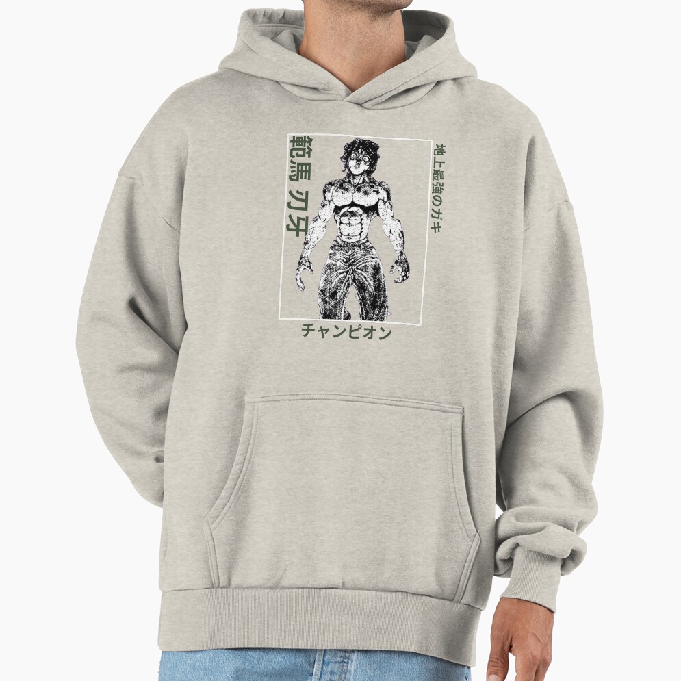 Hot Design Baki Hanma Vinatge Hoodie - Image 3