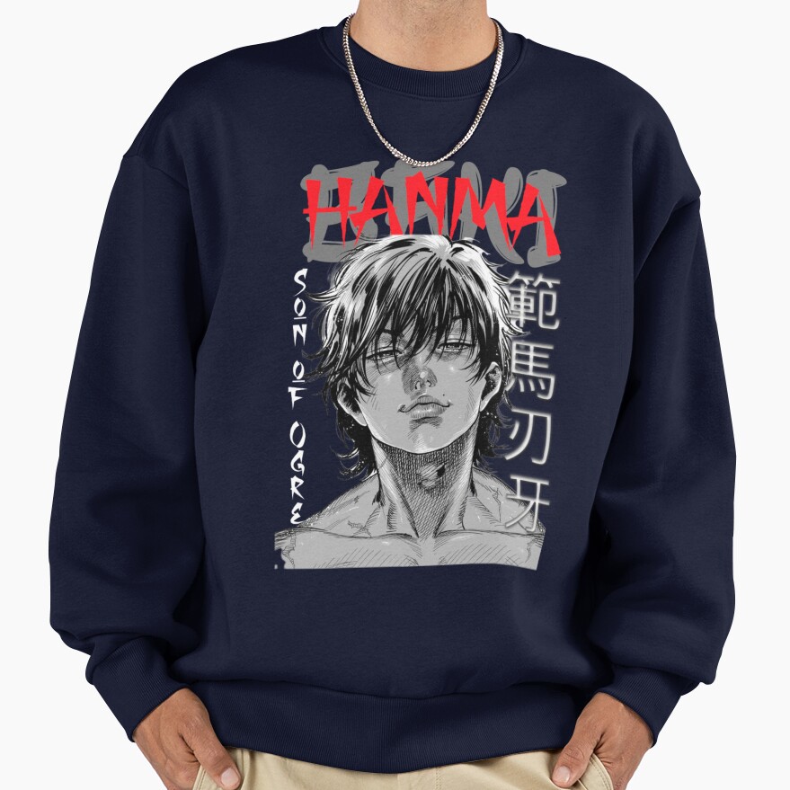 Hot Collection Baki Hanma Classic Design Sweatshirt - Image 5