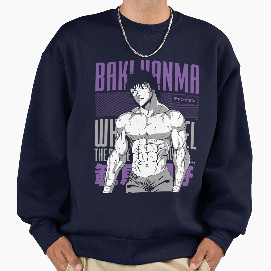 Anime Baki Hanma New Design Sweatshirt - Image 4