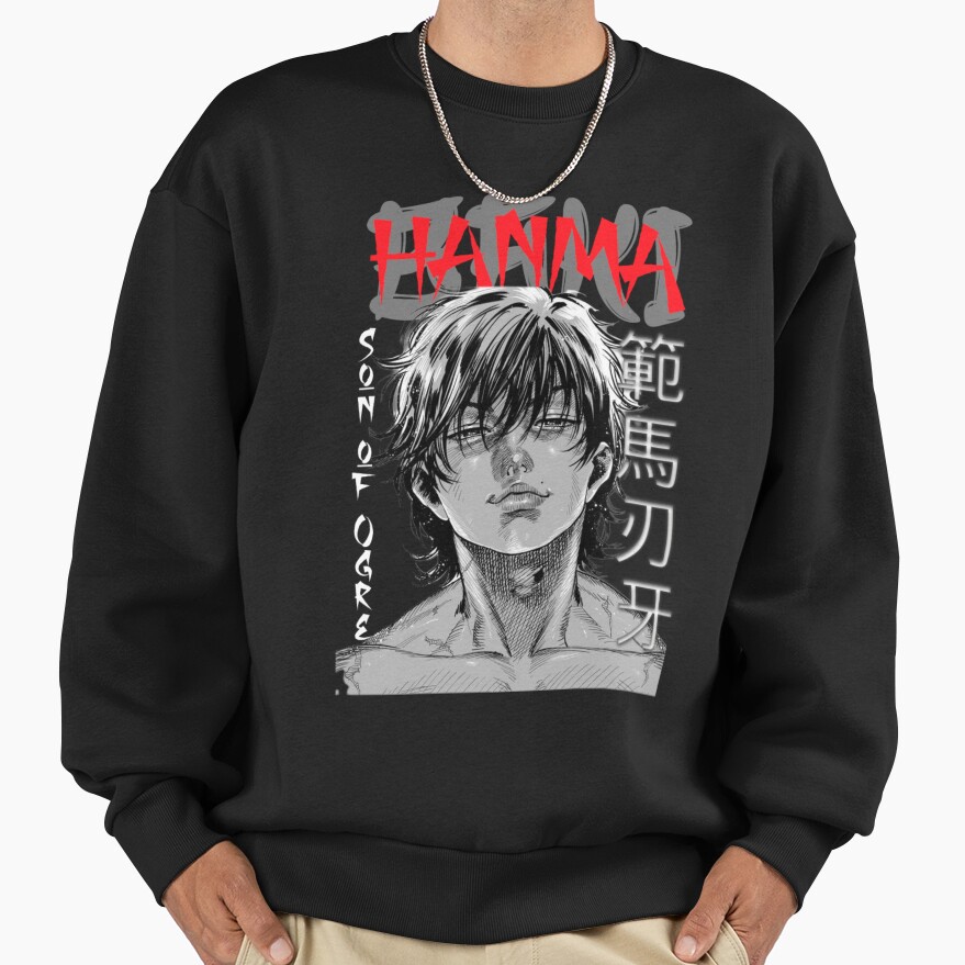 Hot Collection Baki Hanma Classic Design Sweatshirt - Image 2