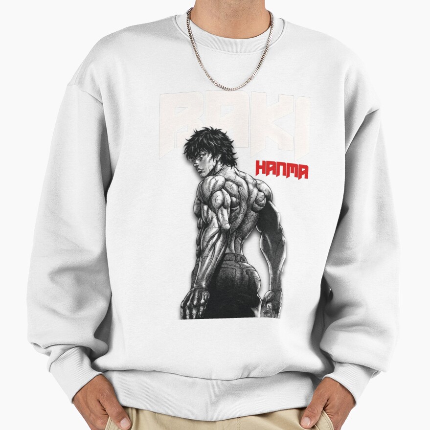 Anime Baki Hanma Muscular Physique Sweatshirt