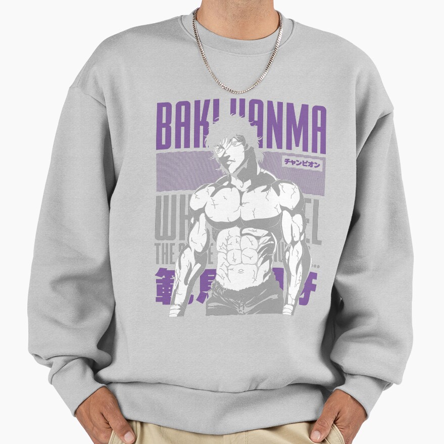 Anime Baki Hanma New Design Sweatshirt - Image 3