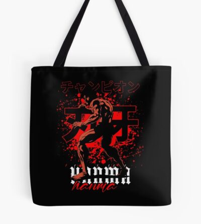 Baki Hanma Anime Fighting Spirit Design Martial Tote Bag