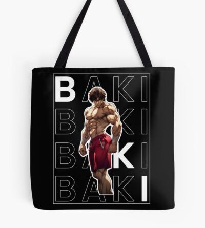 Hot Design Baki Hanma Black Tote Bag