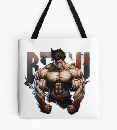 Baki The Grappler Vintage Design Tote Bag