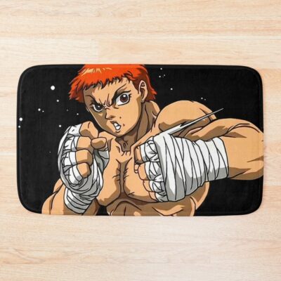 Baki Hanma The Grappler Muscle Mania Bath Mat