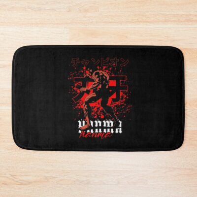 Baki Hanma Fighting Spirit Design Bath Mat