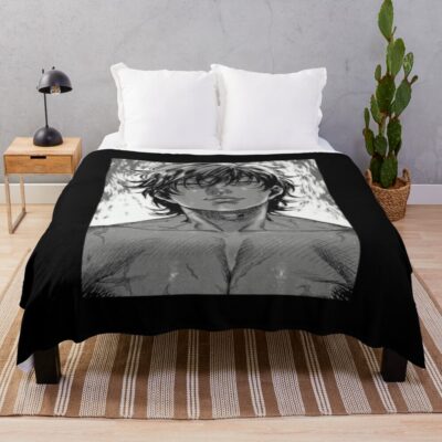 New Collection Baki Hanma Bassic Throw Blanket