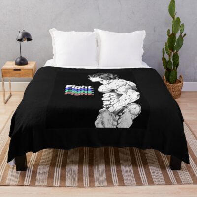 Baki Hanma Esthtique Classique Throw Blanket