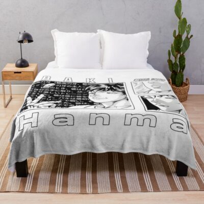 Best Selling Baki Hanma Classic Throw Blanket