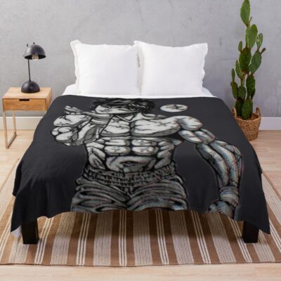 New Baki Design For You Throw Blanket
