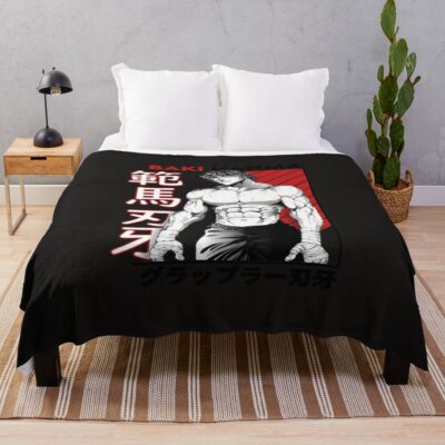 Best Selling Baki Hanma Classic Design Throw Blanket
