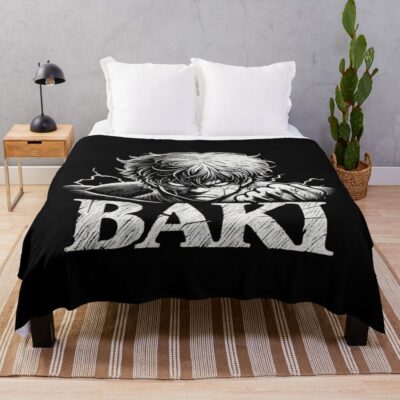 New Collection Baki Hanma The Grappler Throw Blanket