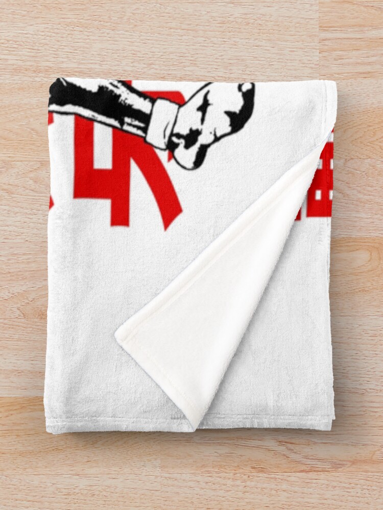 The Grappler Baki Hanma Classic Design Throw Blanket - Image 2