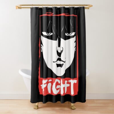 Baki Hanma Beast Mode Fighter Shower Curtain