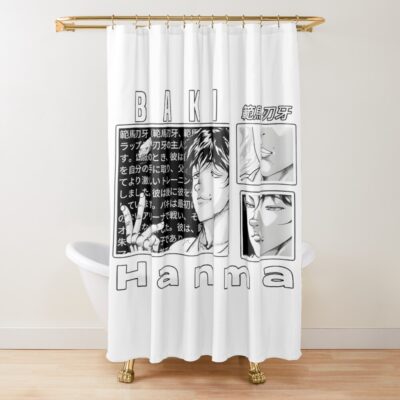 Best Selling Baki Hanma Classic Shower Curtain