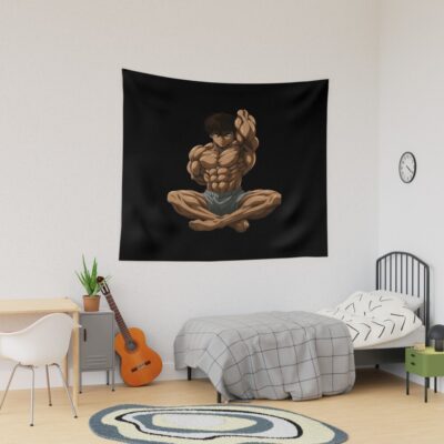 Baki Hanma Aesthetic Physique Tapestry