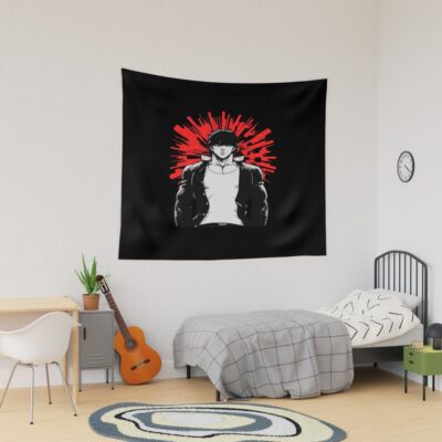 New Design Baki Hanma Retro Tapestry