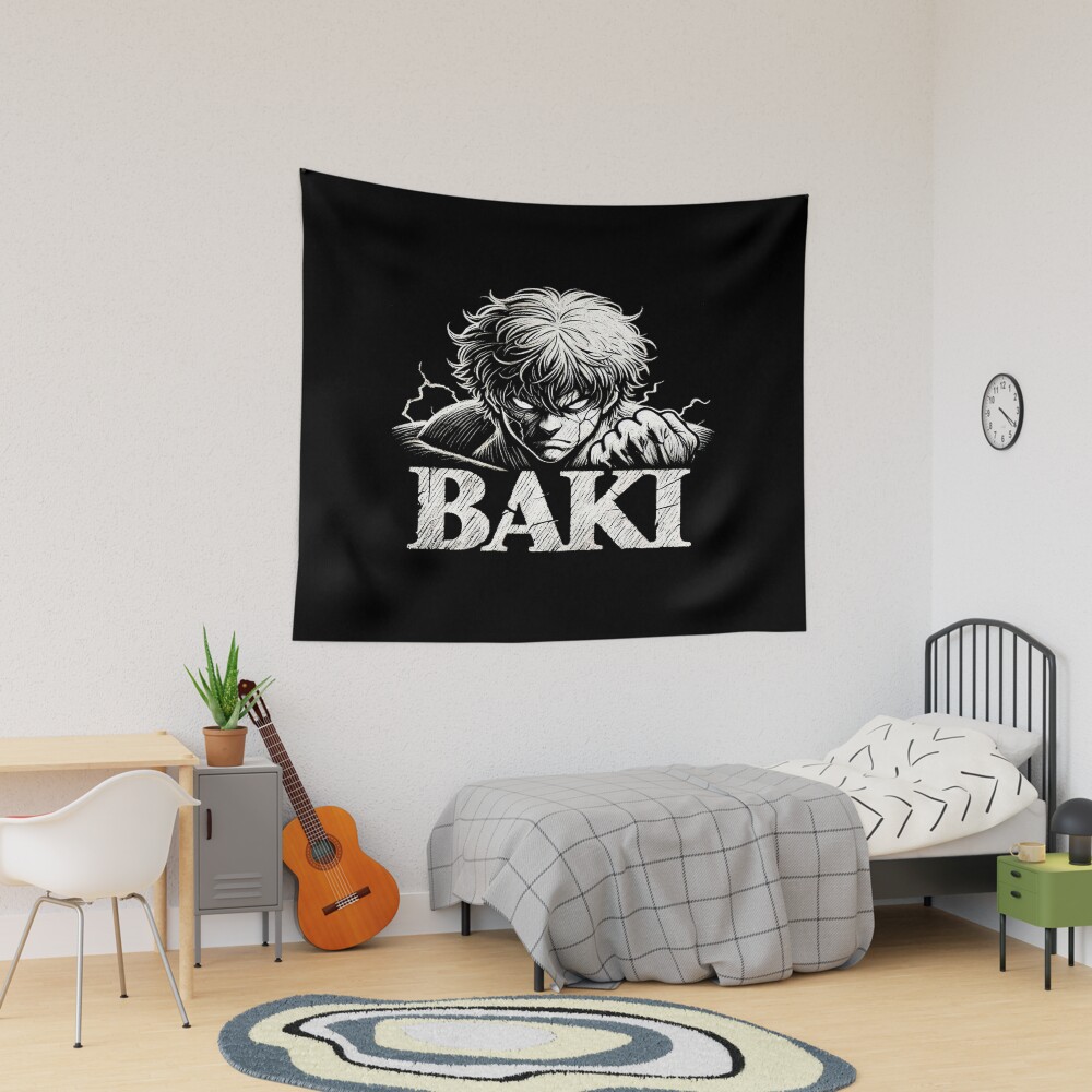 New Collection Baki Hanma The Grappler Tapestry