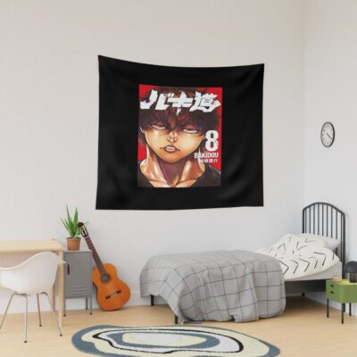 Best Selling Baki Hanma Vinatge Design Tapestry