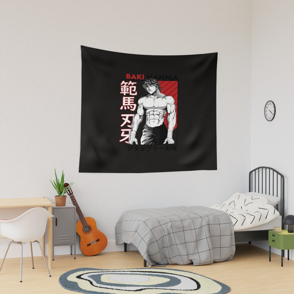 Best Selling Baki Hanma Classic Design Tapestry