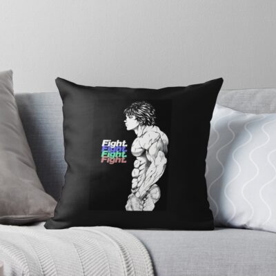 Baki Hanma Esthtique Classique Throw Pillow