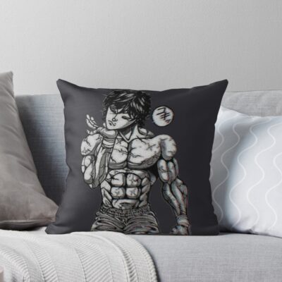 New Baki Design For You Throw Pillow
