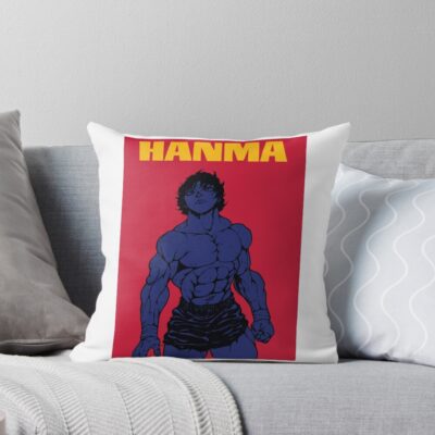 Hot Item Baki Hanma Classic Throw Pillow