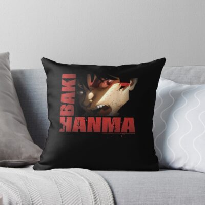 Hot Collection Baki The Grappler Anime Throw Pillow